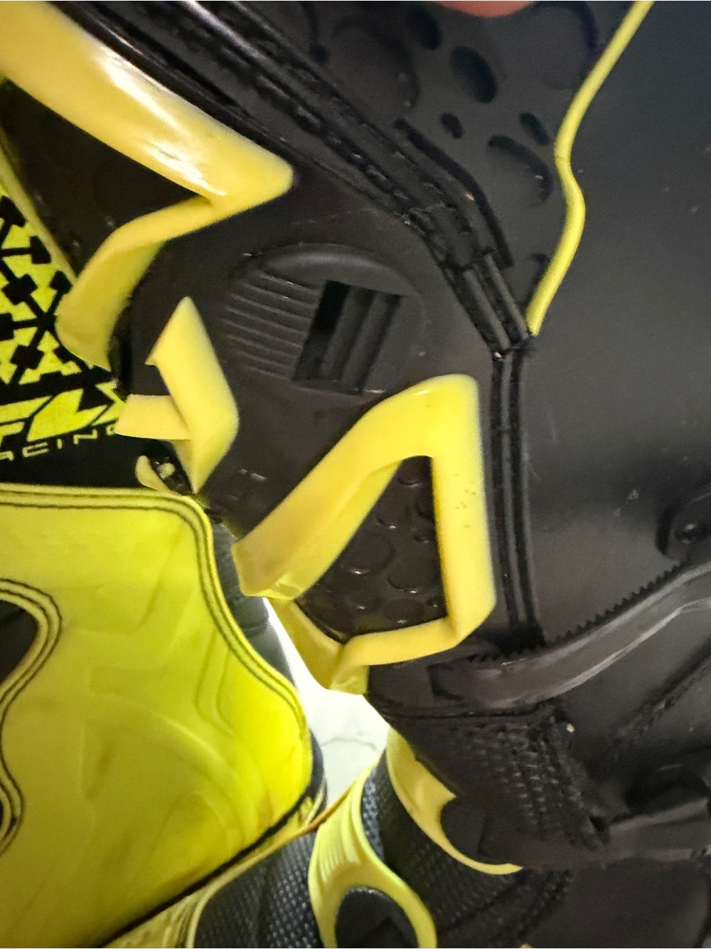 FLY Motor Boots Size 13 Yellow & Black Motocross Boots - Picture 3 of 5